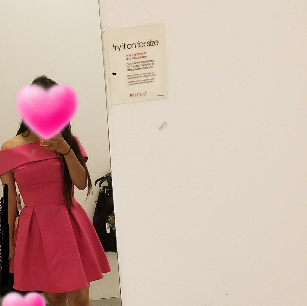 Pink formal dress